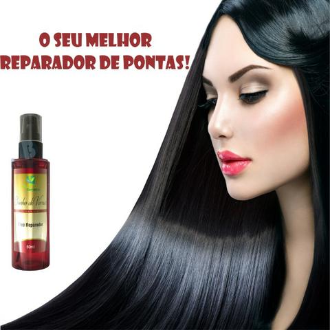 Óleo Reparador Pontas Hábito Cosméticos Banho De Verniz 60 ml - Foto 4