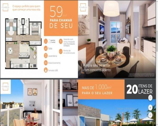Prime Home Club Apto 59m2 2 Dorms 1 Suíte Varanda Gourmet 1 Vaga Garagem - Foto 13