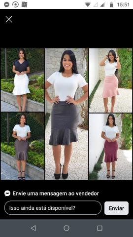 Saia ( Moda Evangélica ) - Foto 2