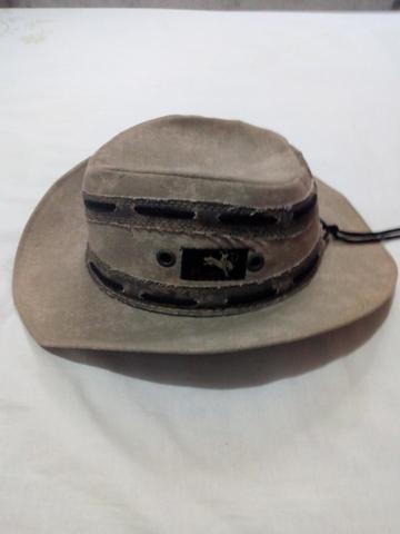 Vendo um Chapéu Cowboy de Couro simples cor cinza (veja descrição) - Foto 3