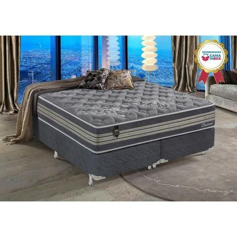 Conjunto Cama box (box + colchão) , molas ensacadas, Dupla face e espuma D40. Quase novo!! - Foto 5