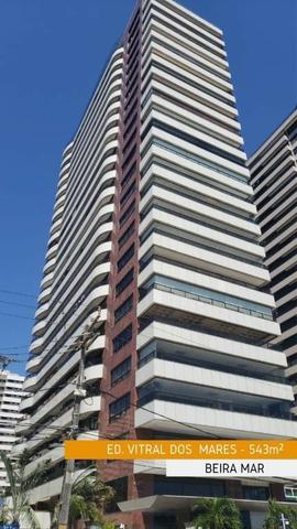 AP1633 Vitral Dos Mares, 543m², Apartamento 5 Suites, Na Beira Mar 6 Vagas Vista 100% Mar