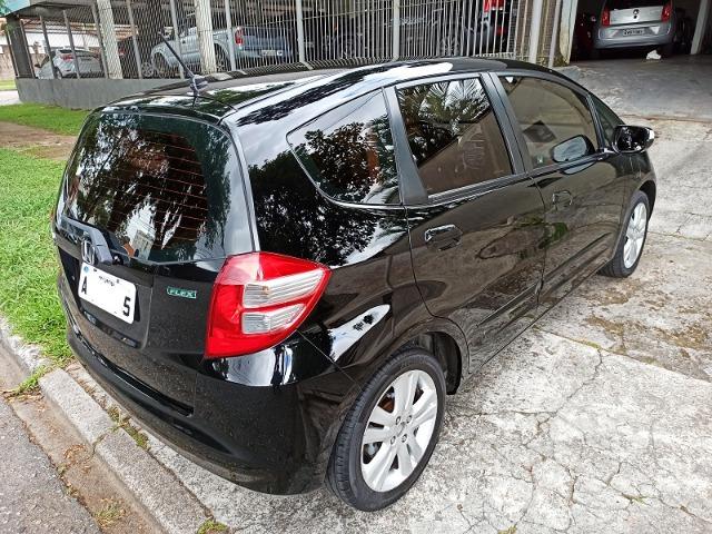 Fit Ex 1.5 Flex Aut Ano 2011 - Completo, manual e chave cópia, bancos de couro - Foto 5
