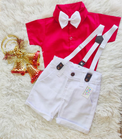 roupa de bebe para natal