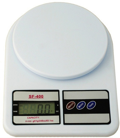 Balança Digital de Precisão Eletrônica 1g a 10kg Cozinha Dieta Comércio - 59