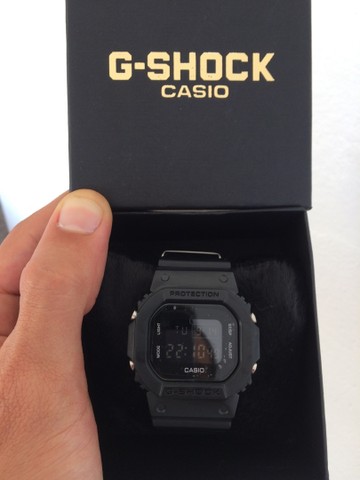 Relógio Casio G-Shock DW5600 preto a prova d?água  - Foto 6