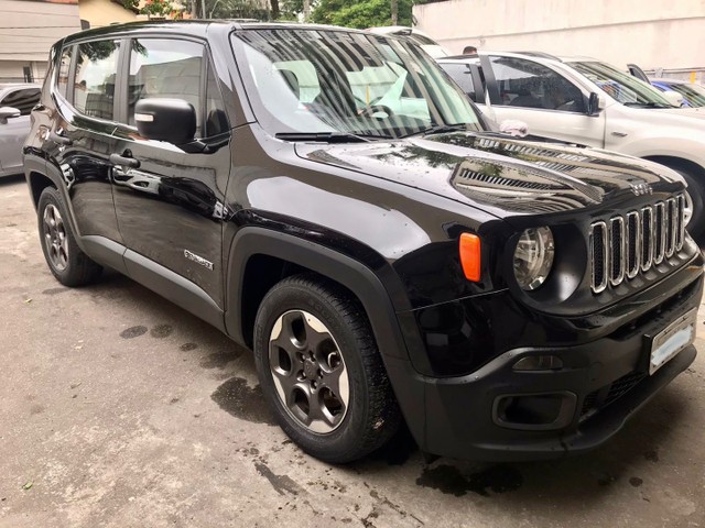JEEP RENEGADE SPORT 1.8 FLEX 2016 BLINDADO 51.000KM