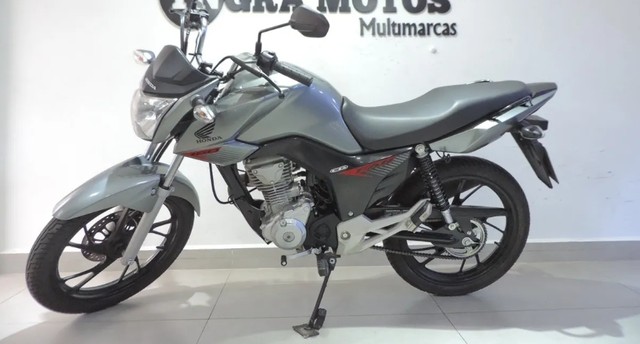 HONDA FAN 160 PRATA PERFEITA