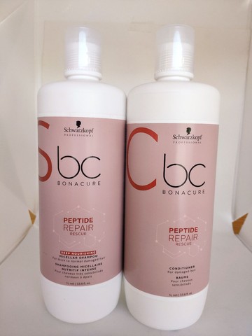 Kit Litro Shampoo e Condicionador Schwarzkopf Bonacure Repair