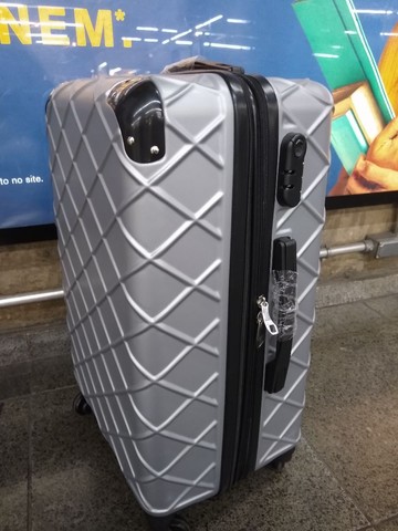 MALA DE VIAGEM RODINHAS 23KG PARA VIAGEM NACIONAL E INTERNACIONAL  - Foto 5