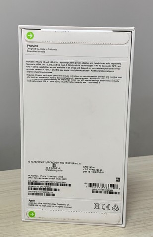 iPhone 13 128gb, White - até 12x sem juros, Loja Física  - Foto 2