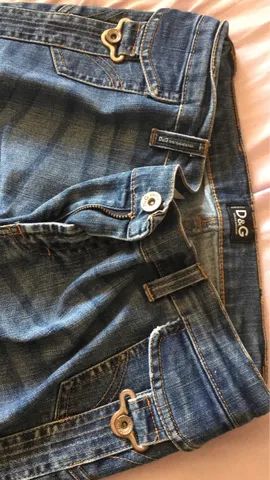 Calça jeans tradicional Dolce&Gabbana tamanho 30 europeu sem elastano  - Foto 4