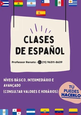 Aulas de espanhol - turmas abertas - Serviços - Jardim D'Abril, São Paulo  1258340229