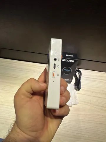 Pedal leira de bolso Mooer prime 2 zero controle tudo pelo celular  - Foto 3