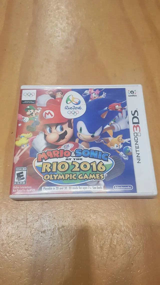 Mario & Sonic at the Rio 2016 Olympic Games (3DS) - Meus Jogos