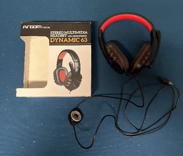 Headset Gamer Argom Dynamic 63 Usado - Foto 4