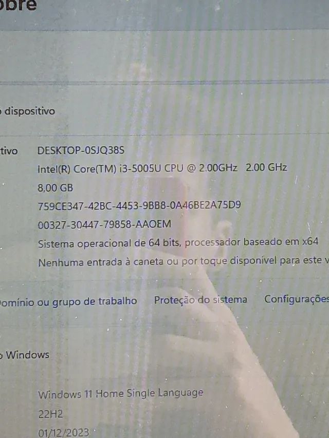 Notebook Samsung i3 5005u, 8gb ram, SSD 120gb, tela 15.6" - Foto 4