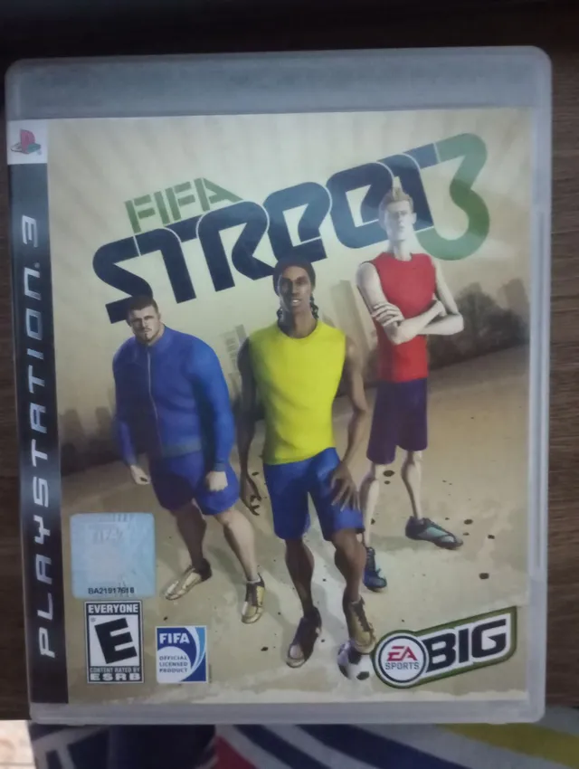 Fifa Street Ps3 Midia fisica Original Seminova Funcionando e