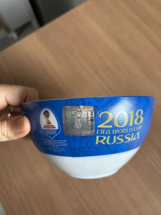 Tigela bowl Fifa World Cup Russia 2018