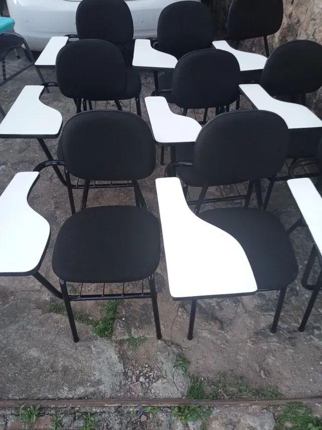 Cadeira escolar estofada adulto 