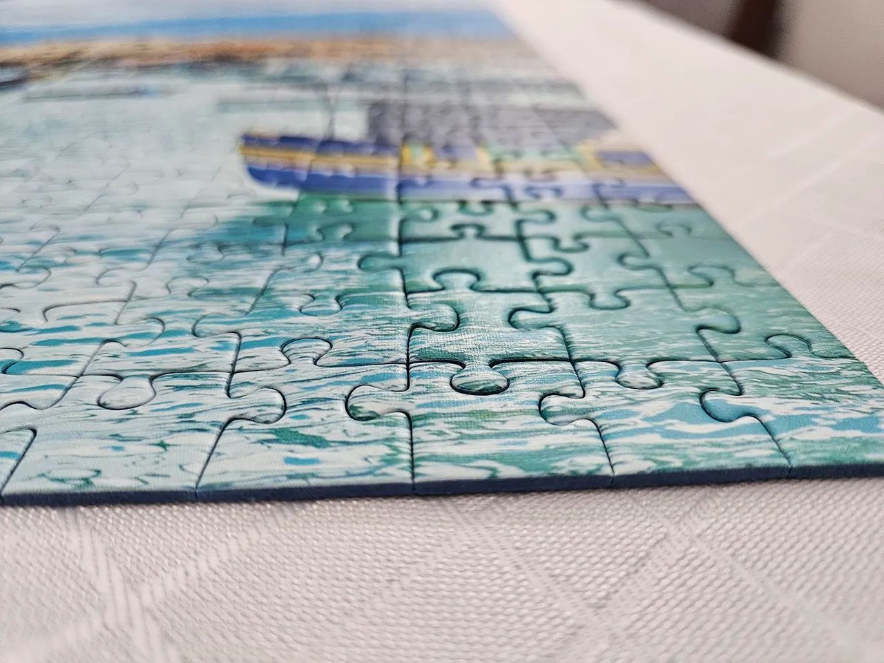 Quebra-cabeça importado Ravensburger 1000 completo Mediterranean Places Malta - 2 detalhes - Foto 4