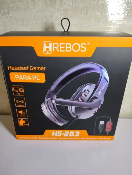 Headset PC Gamer para Computador e Notebooks 
