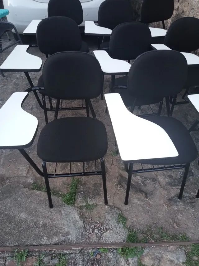 Cadeira escolar estofada adulto  - Foto 4