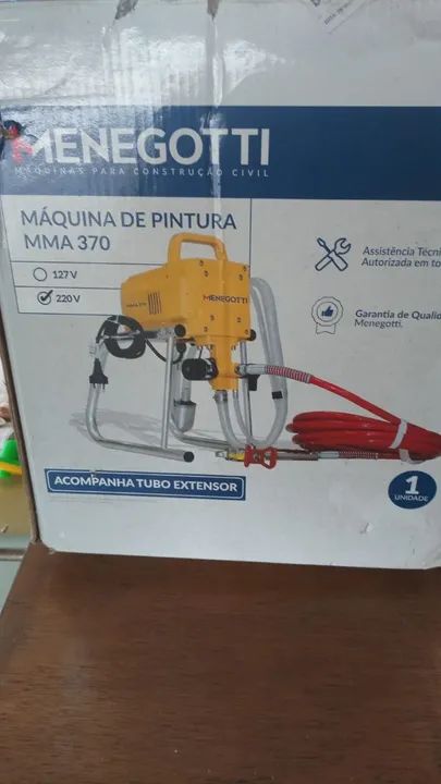 Pistola de pintura Menegotti MMA 370  - Foto 3