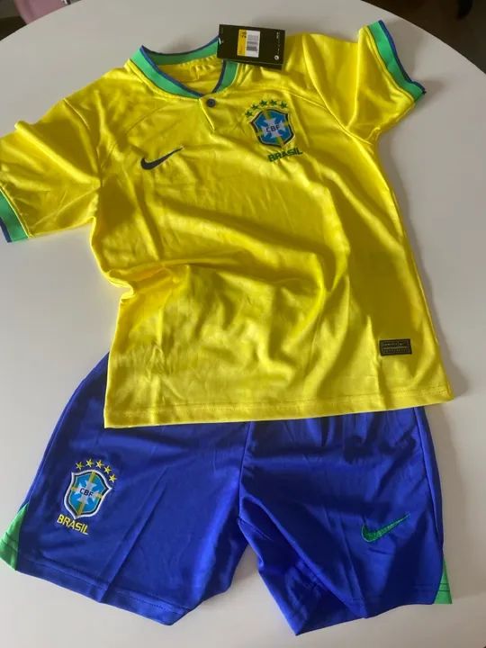 Kit Infantil Seleção Brasileira 