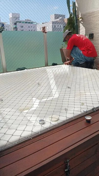 Redes de proteção - anti-quedas - Foto 2