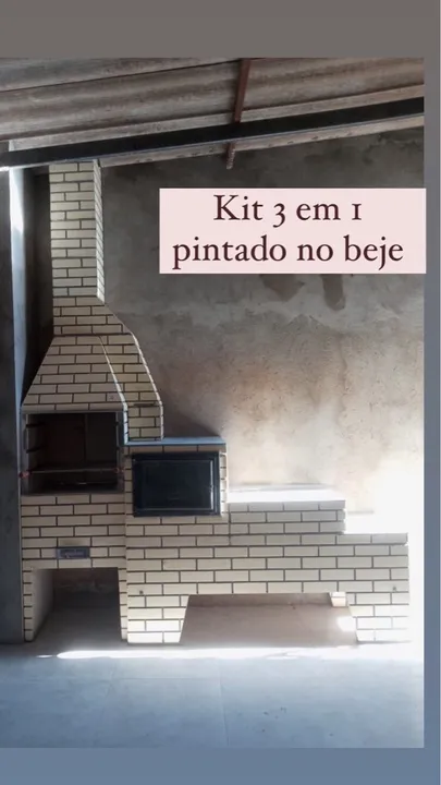 FOGÃO A LENHA 3em1