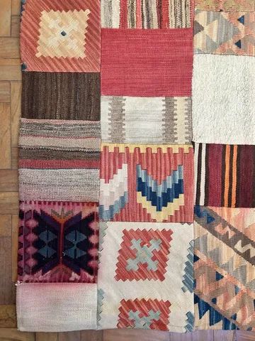 Tapete patchwork persa Killim - 2.88 x 1.95 - Foto 4