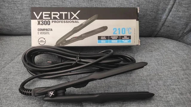 Mini Chapa de Cabelo Profissional X300 Bivolt Vertix