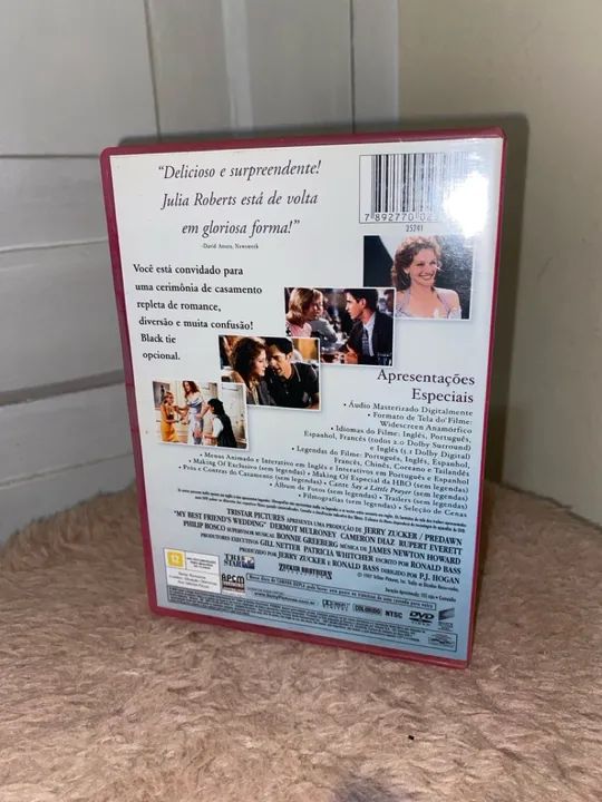 DVD O Casamento do Meu Melhor Amigo - edição de colecionador  - Foto 2