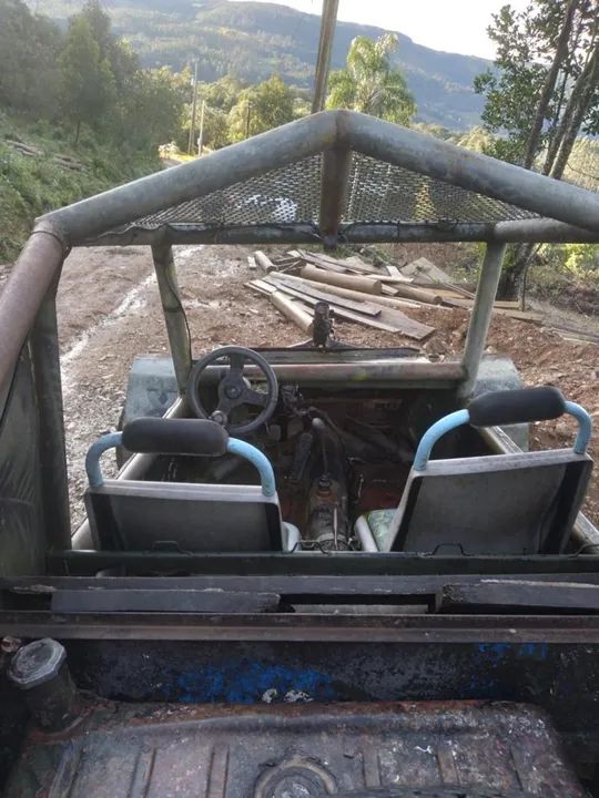 Gaiola para sítio, motor de fusca