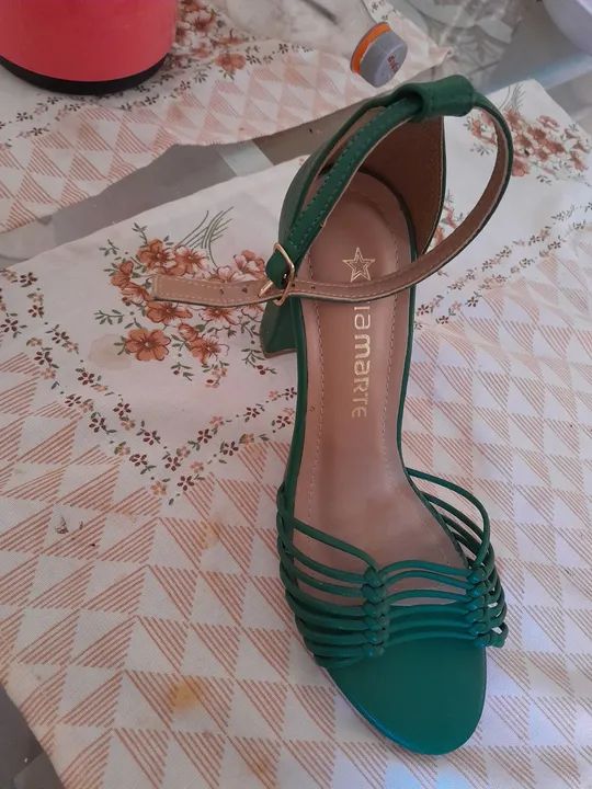 Sandalia via marte verde
