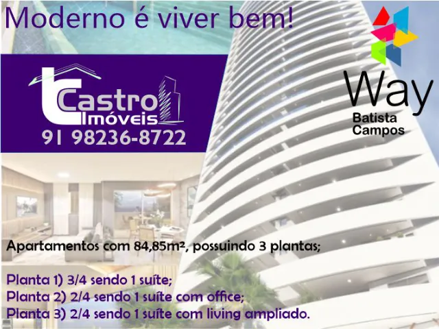 Way Batista Campos. Entrega de imediato! 3/4. 1 ou 2 Vagas. P100