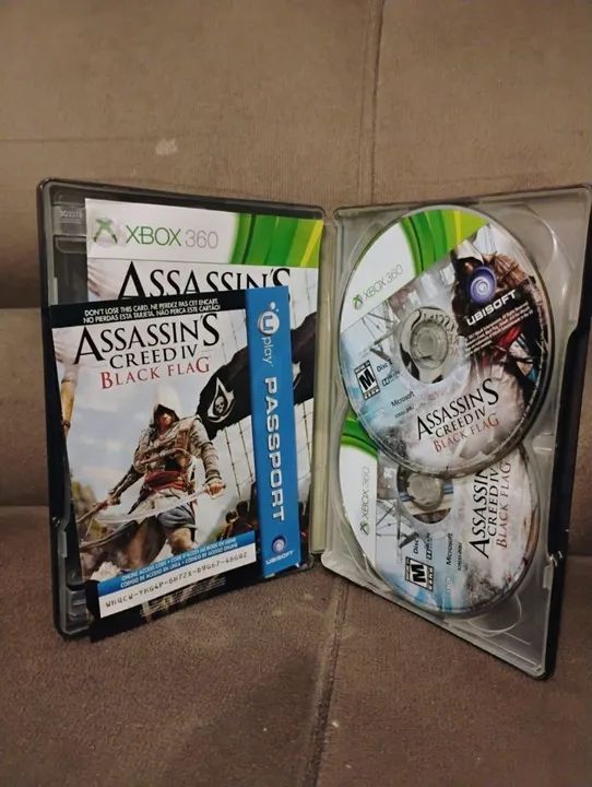 Xbox 360 Edição Limitada Assassins Creed IV Black Flag - Foto 5