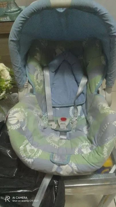 Carrinho e bebê conforto Galzerano 