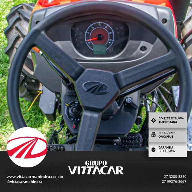 Mahindra modelo 5050 ano 2024 Trator - Foto 8