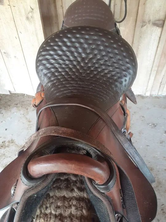 Sela Australiana couro de búfalo  - Foto 3