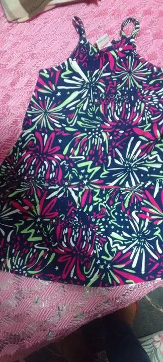 Vestido Infantil Estampado
