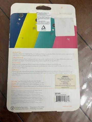 Case capa celular Motorola moto g 2 geração original nova shell  - Foto 2