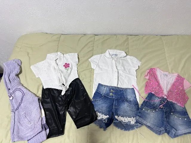 Lotinho 6 anos com 7 peças