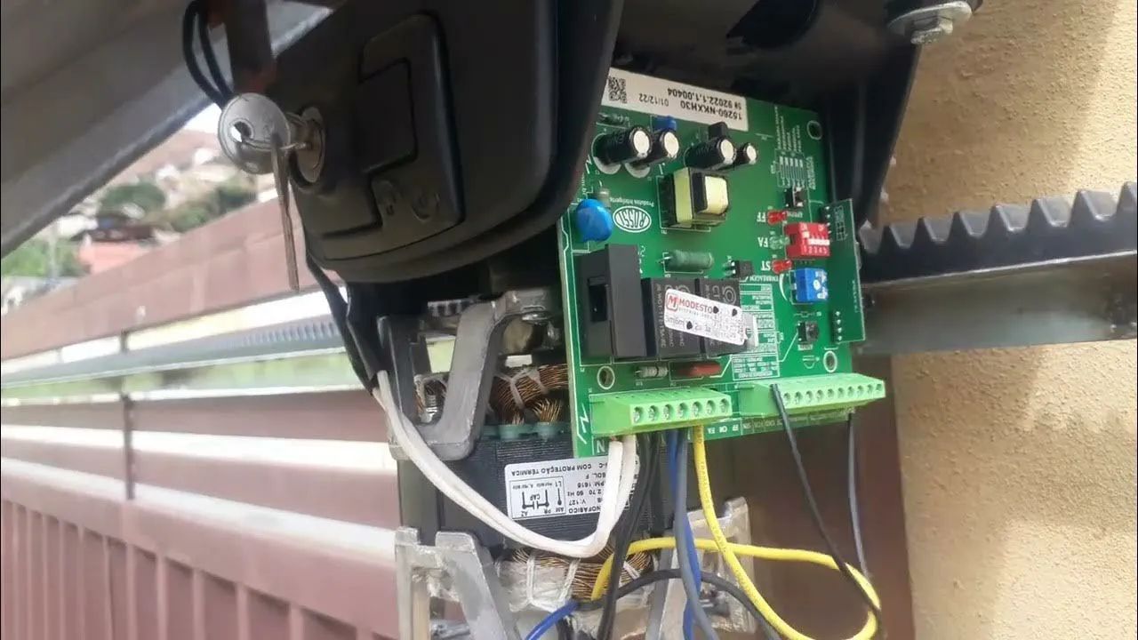 Motores para portão elétrico, manutenções 