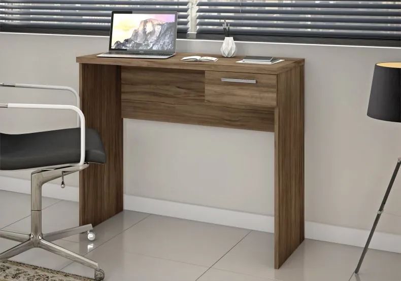 Escrivaninha office / Mesa de computador 1 gaveta NOVA - Foto 3