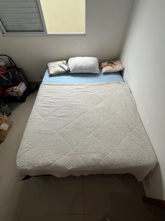 Cama de casal com colchão - Foto 2