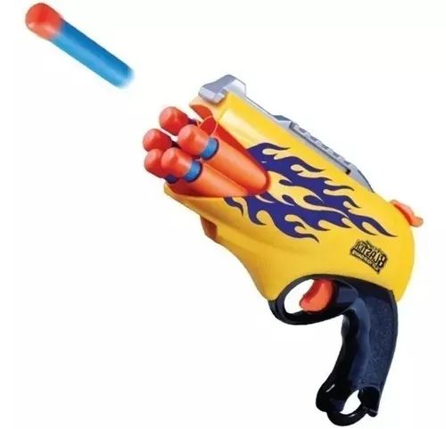 Lanca Dardos Tipo Nerf Arminha De Brinquedo Original