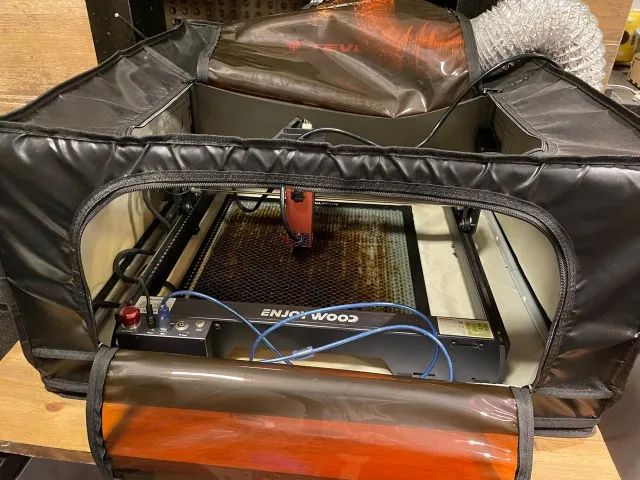 Gravadora/Cortadora a Laser Enjoywood CEL E10 10W - Foto 3