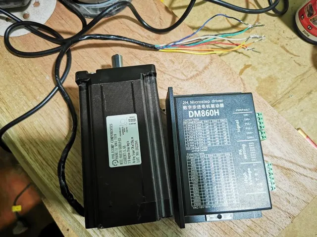 Motor de Passo Policomp 120kgf com Driver DM860H